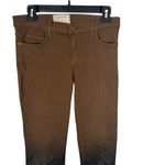 Current/Elliott Stiletto Ombre Skinny Jeans Ankle Crop Brown Black Women Size 27 Photo 2