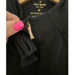Kate Spade  x Beyond Yoga Black Stand Collar Full Zip Princess‎ Jacket Size Small Photo 7