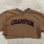 Champion Cropped Crewneck Photo 2