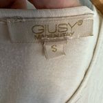 Giusy 100% Silk Cream White Blouse Italian Coquette Feminine Girly Romantic Lace Photo 4