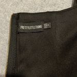 Pretty Little Thing Black Strapless Corset Photo 3