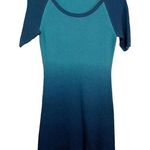 Krimson Klover Ombré Blue Raglan Sweater Dress Size Medium Photo 0