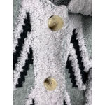 Anthropologie Saturday Sunday by Chevron Boucle Knit Cardigan Jacket Size Large Photo 5