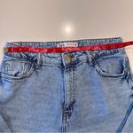 ZARA ‎ Light Wash Mom Jeans Size 8 Photo 5