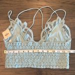 Free People NWT  Adela Lace Bralette Sz M Photo 7