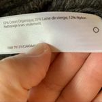 Eileen Fisher Dark Heather Gray Boatneck Sweater Dress Petite Small Wool Blend Photo 7