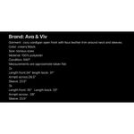 Ava & Viv Women Open Front plaid cardigan jacket 2X NWT Cozy Trendy Boho Photo 7