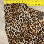 Smart & Sexy swim Tan, Brown & Black Leopard Print Sheer Bathing Suit Wrap S/M Photo 8