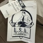 L.S.A. Classics Brown Skirt And Red Belt Vintage 80s? Deadstock Read 28 waist Size undefined Photo 10