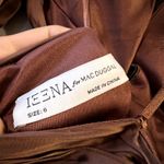 Mac Duggal  Long Sleeve Pleat Charmeuse CutOut Gown Espresso 26737 size 6 UB Photo 11