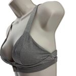 Vitamin A Neutra Bikini Bralette Top Silver Grey Strappy Back Womens Small Photo 1