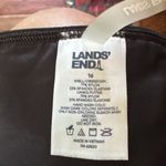 Lands' End High Waist Lined Swim Bottoms Women's UPF 50 Deep Sea Navy 16 New Blue Photo 4