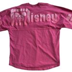 Disney XL Authentic Magenta puffy ombré sparkly long sleeve Spirit Jersey Photo 4