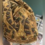 VTG Rossetti Boho Crossbody Satchel Bag Suede Medium Matching Coin Purse Brown L Photo 10