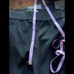 Free People Black Zippered Ankle Pants with Leather Patches size 29 Photo 8