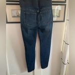Gap  Maternity Under Belly Stretch Waist Band Distressed Skinny Jeans Denim 28L Photo 4