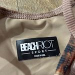 Beach Riot  Ribbed Anna Cropped Tank Tan Multicolored Size S Photo 1