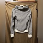 Lululemon  Be Present Jacket Heathered Herringbone Heathered Black White Size 6 Photo 4