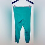 Nike  Women's One Rainbow Ladder 7/8 Leggings Mid Rise Small‎ Green Running EUC Photo 2