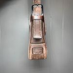 Coach Vtg Baguette Shoulder Bag Brown Leather Purse Wide 7784 Photo 5