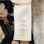 Isaac Mizrahi Live Open Front Black Floral Printed Peplum Cardigan Size Medium Photo 8