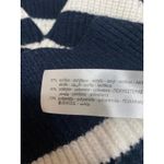 ZARA Blue White Striped Long Sleeve Hooded Hoodie Sweatshirt Sweater Top Size S Photo 3