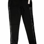 Line and Dot NWT  Black Sheepskin Stripe Pants Photo 1
