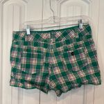 New York & Company‎ Green Plaid Shorts Size 10 Photo 1