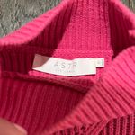 Revolve ASTR cutout sweater pink small s Photo 2
