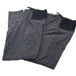 Cato Lot of 2 women’s Charcoal leggings with Black Waistband 18/20W Photo 0