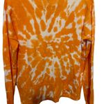 Elliot Lauren orange and white long sleeve light weight sweater size xs Photo 4