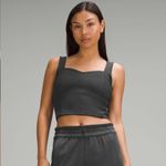 Lululemon Ribbed Softstreme Sweetheart Tank Top Black size medium Photo 1