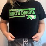 University Of North Dakota T Shirt Black Size M Photo 3