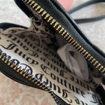 Juicy Couture New Black Love Mode Heart Zip Around Pouch Photo 3