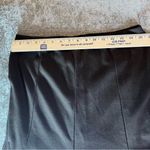 CHAPS  skirt size medium Chocolate Brown flowy flare Fall Vintage Y2K Photo 6