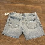 Free People Maggie Distressed Denim Shorts - Size 27 - NWT Photo 2