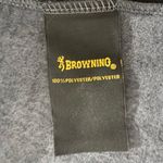 Browning Women's Sweater/Jacket Knit Full Zip. Size Large. Blue Photo 3