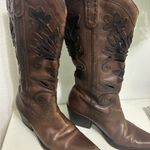 Carlos Santana  Slinger Cowboy Boots -Leather 7 1/2 M Photo 2