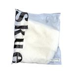 SheIn Women's Plus Knot Back Sweater Tank in Beige, Size 3XL Photo 2