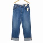 Universal Threads Universal Thread Women's 90s Baggy Jeans High Rise Cuffed 10R Blue Y2K Revival Photo 1