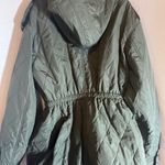 Norma Kamali  Quilted Utility Jacket in Olive Photo 8
