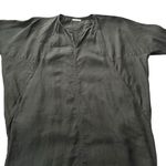 Motumo 15S1 Black Linen Dress, Sz L Size L Photo 12