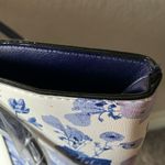 Victoria's Secret Victoria’s Secret: White with blue floral tote bag- summer/beach/vacation Photo 13