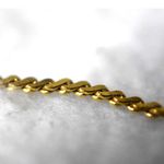 Hallmark Vintage Accents By  Delicate Gold Tone 6" Link Y2K Glam Cottage Bracelet Photo 3