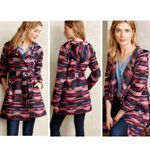 Tabitha by Anthropologie Leona Wrap Coat Women's Multi Aztec Western Boho Hippie Photo 4