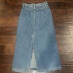 Gap Classic Denim Maxi Skirt SIZE 10 Photo 3