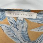 Etophe studios Womens  L Bell Sleeve Cropped Sheer Blouse Hippie Boho Festival Photo 2