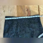Chaser NWT  Black Lace Slip Midi Skirt with Slit Size Medium ~ Trending Fall 2025 Photo 8