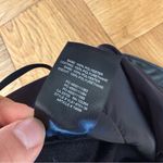 Babaton Aritzia Mayne Black Vegan Leather Pleated Pants w/ Belt, Sz 4 EUC Photo 9