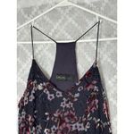 Womens Mesh Velvet Burnout Whimsigoth Mini Dress Size Medium Romantic Vamp Purple Photo 2